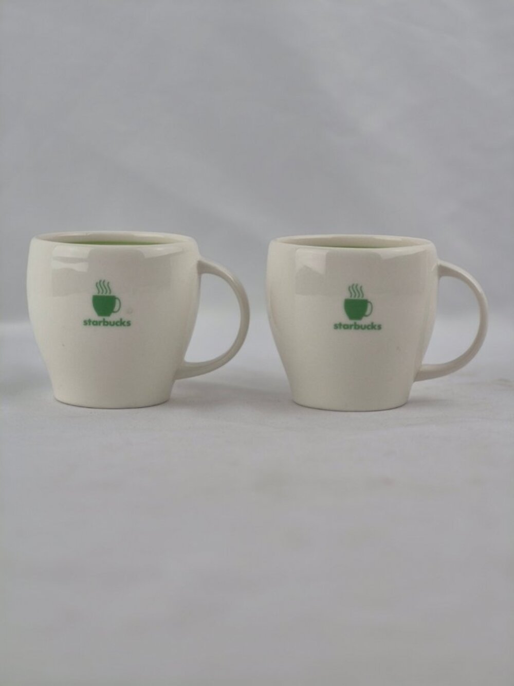 Vintage Starbucks Barista Steam Abbey Coffee Mug 2003 Espresso Set of 2